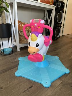 Bounce and Spin Unicorn Toy