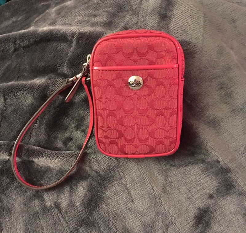Coach Wristlet