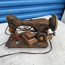 Antique sewing machine — $50