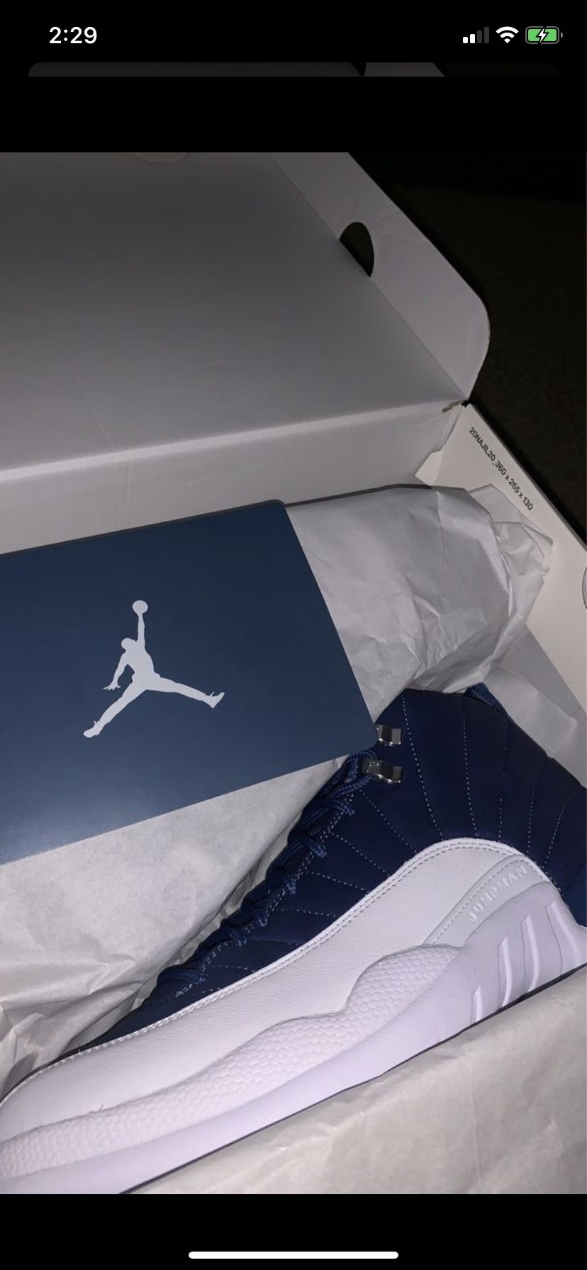 Jordan 12 ‘Indigo’