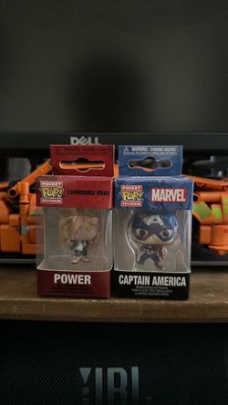 Funko Pocket Pop Keychain (power) (caption America)