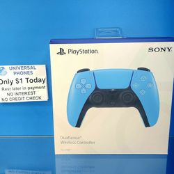 SONY PLAYSTATION DUAL SENSE WIRELESS CONTROLLER NEW IN BOX $1 DOWN TODAY REST IN PAYMENTS.NO CREDIT CHECK 