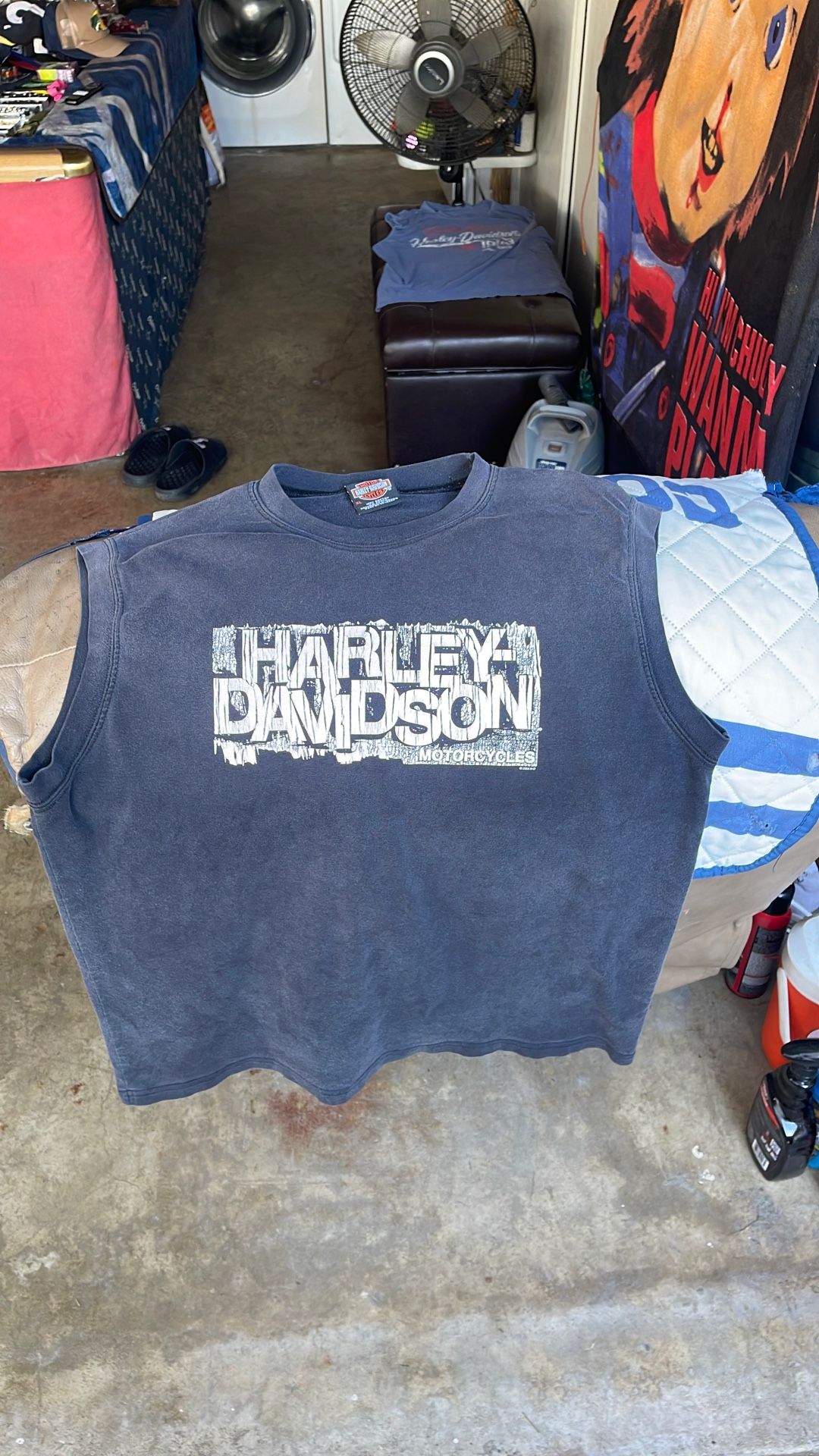 Harley Davidson T-shirt no sleeves