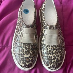 New Size 10 Blowfish Malibu Leopard Slip Ons