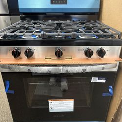 Frigidaire 30-inch 5-burner freestanding gas range (Blue) | ($0 Down) | Includes Warranty 