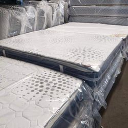 New Queen Mattress & Box spring Available On All Sizes! We Deliver!