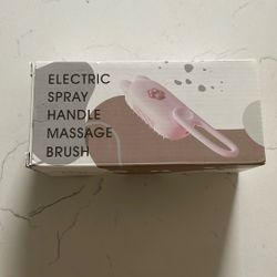 Electric spray handle massage brush for pets