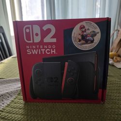 Nintendo Switch 2 – Used A Few Times As Handheld (No Mario Kart Code - but have physical game) - Open To Trades For Gaming Stuff