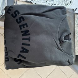 Essentials Fear of God Hoodie Black
