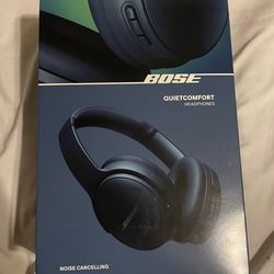 Bose - QuietComfort Wireless Noise Cancelling Over-the-Ear Bluetooth Headphones - Twilight Blue