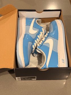 Nike Af1 lv8 patent blue