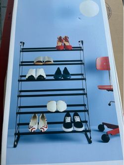 Shoe rack, brand new in box