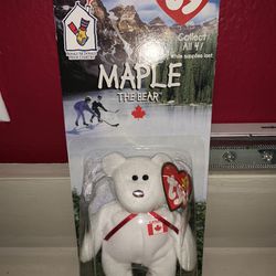 Maple Canadian Bear Beanie Baby McDonald’s