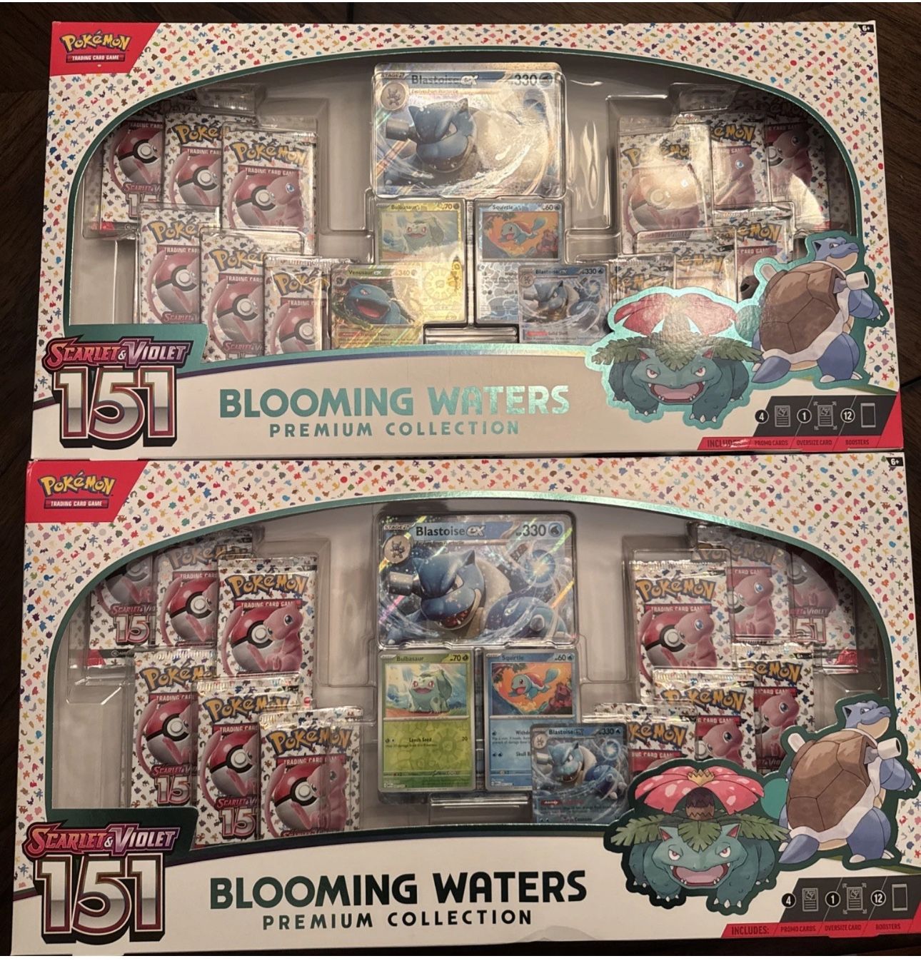 Pokemon TCG: Scarlet & Violet - Blooming Waters Premium Collection X2
