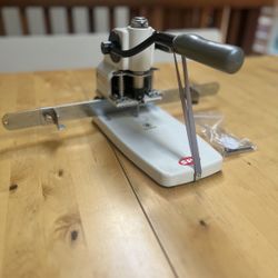 SPC FP-1B Paper Drill Hole Punch w/ Accessories