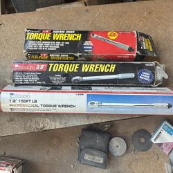 Torque Wrenches (Set of 3)