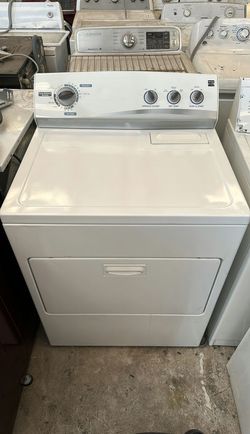White Kenmore Dryer Large Capacity Quiet