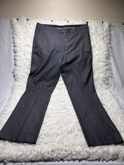 Men's APT 9 Slim Fit Gray Dress Pant, 34x 30