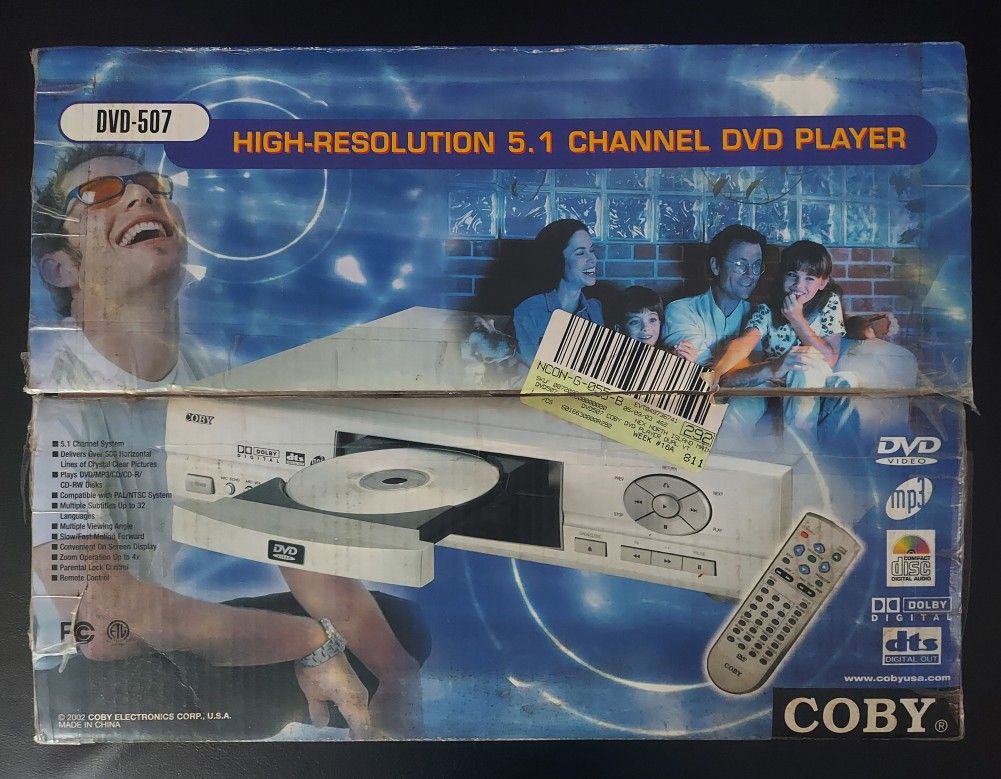 Coby DVD Player 