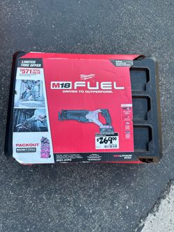 Milwaukee Sawzall Package