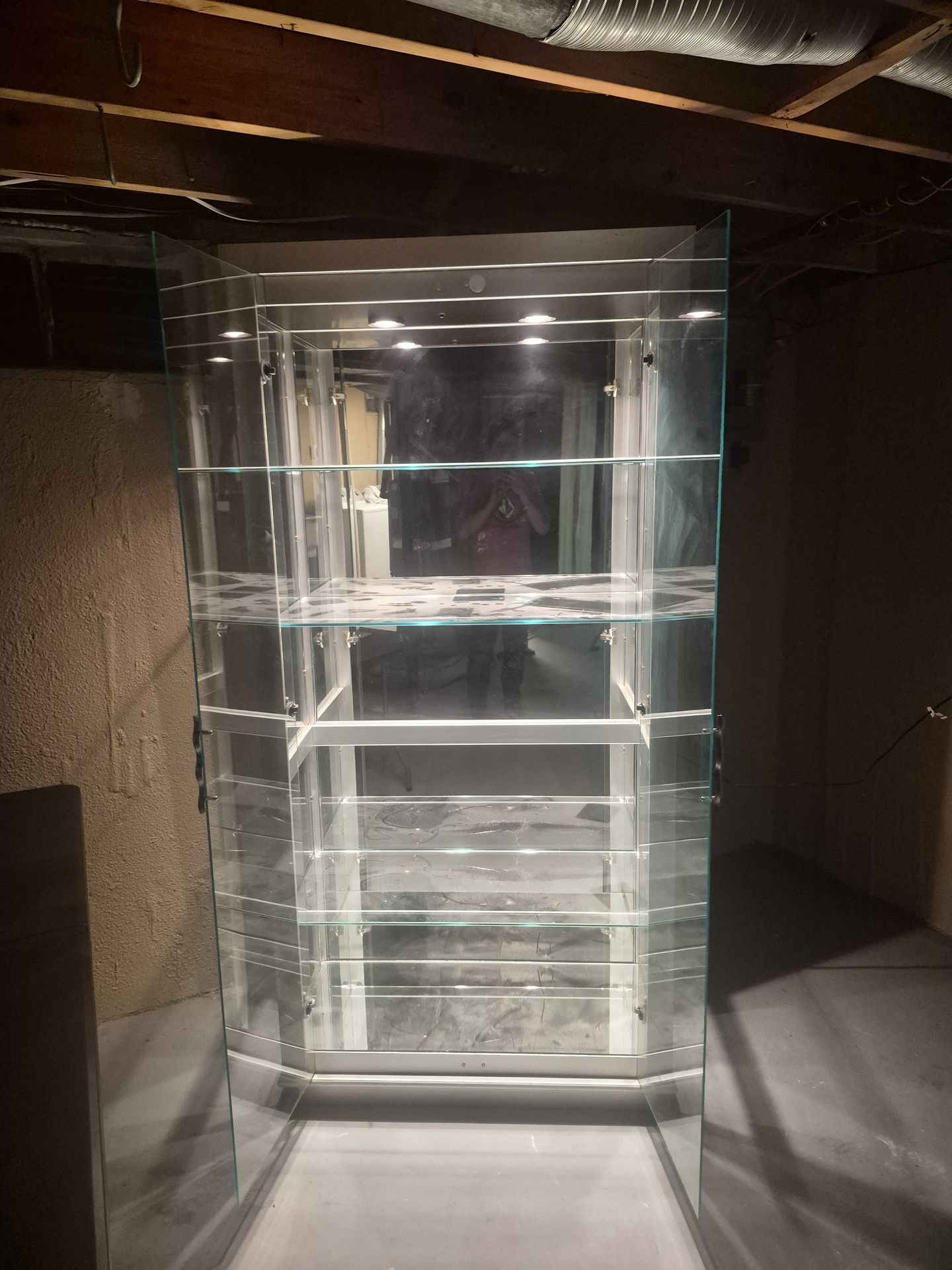 Glass case
