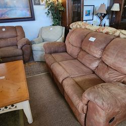 Reclining Sofa Set 