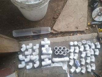 3/4 inch PVC Schedule 40 fittings