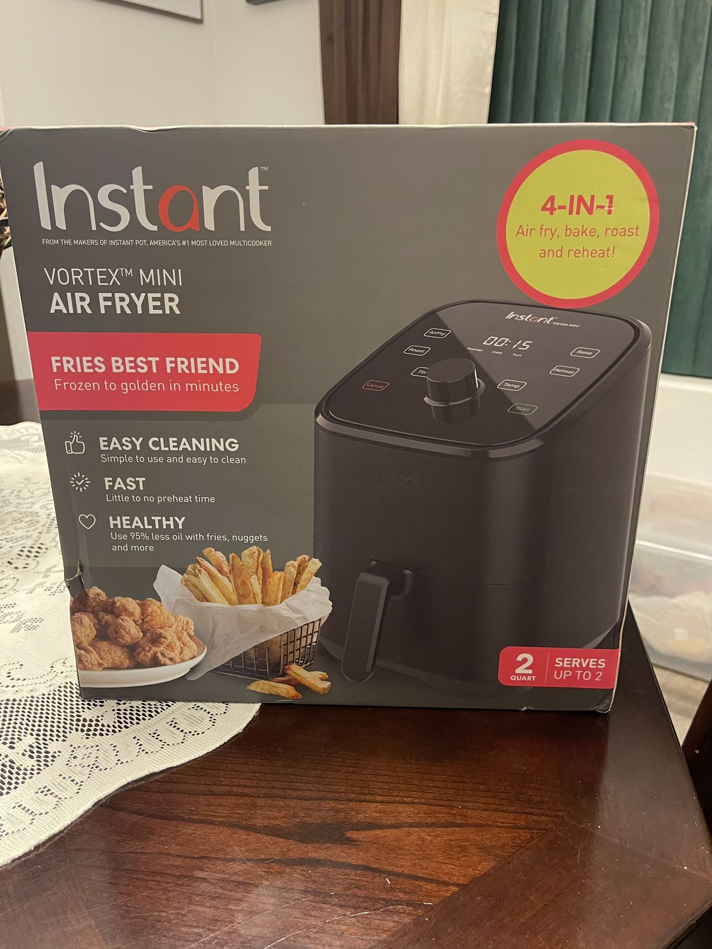 Instant Vortex 2QT Mini Air Fryer 