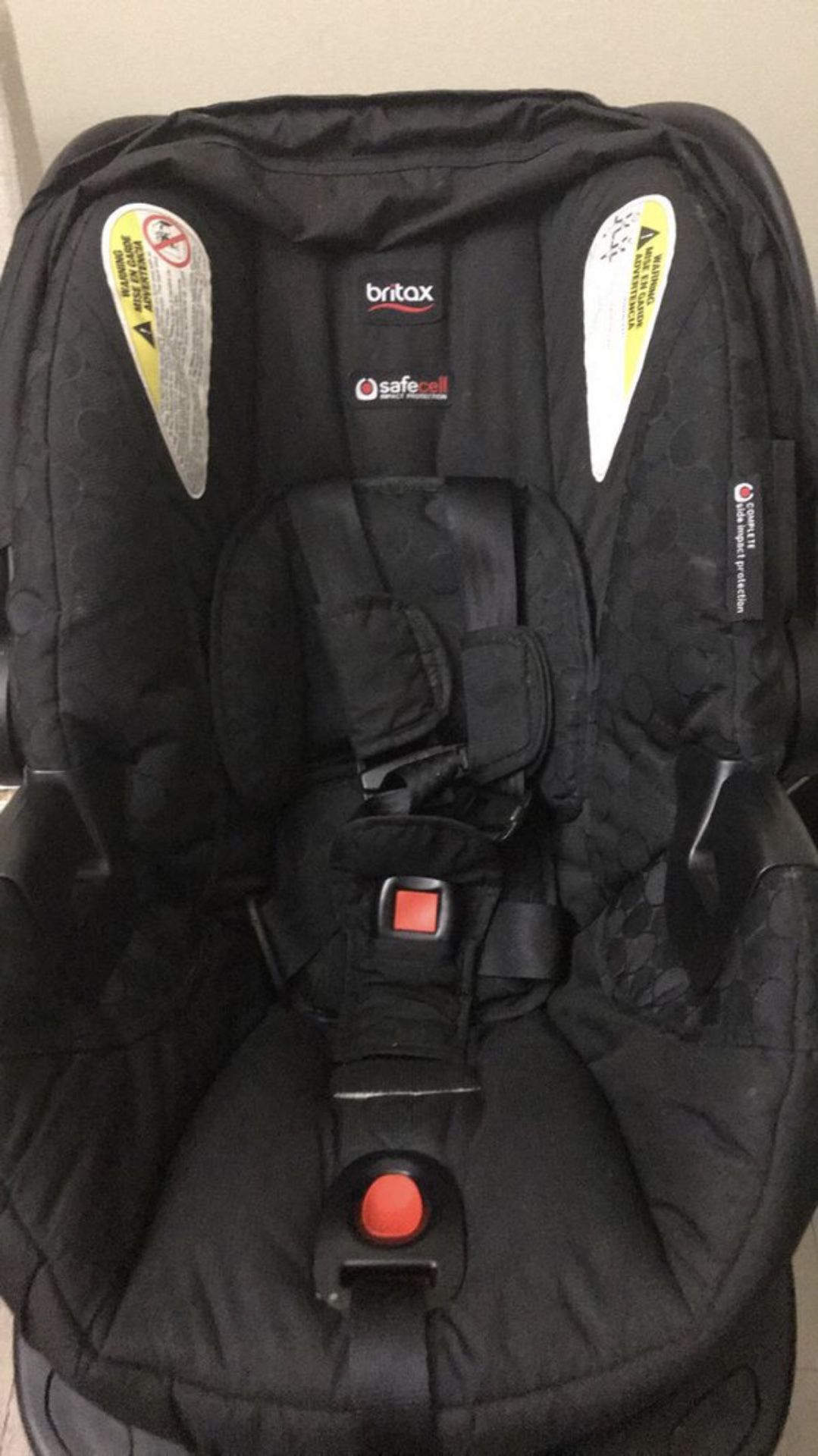 Britex car seat and stroller with base
