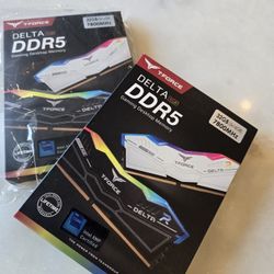 T-Force Delta RGB DDR5 7800MHz 64GB (4x16GB Kits)