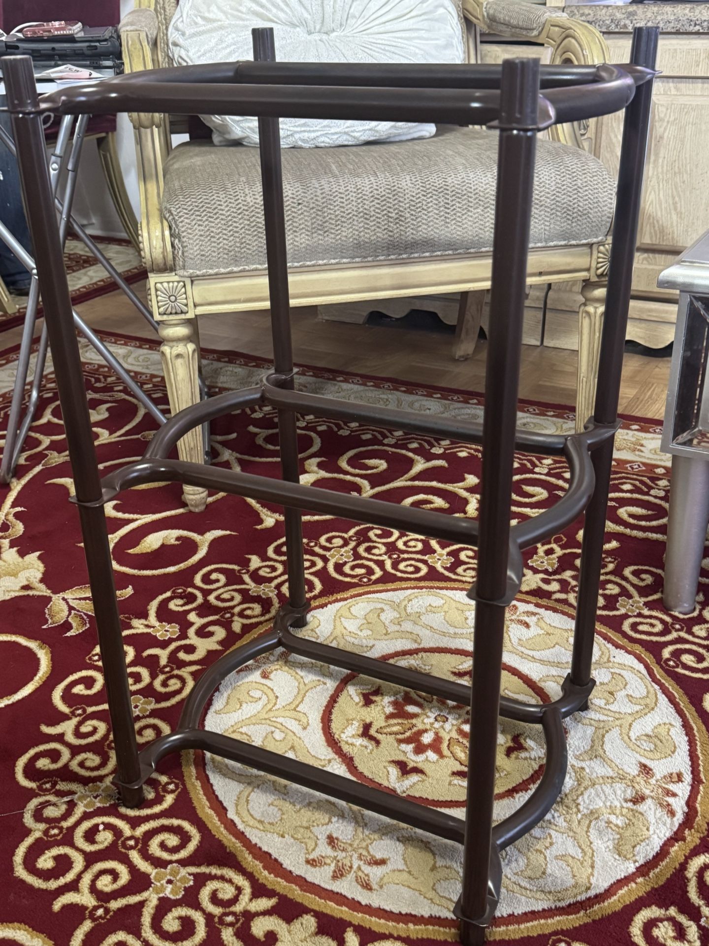 Five Gallons Water Holder Rack Color Dark Brown