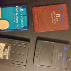 Ps2 Memory Cards 