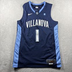 Nike Team Villanova Wildcats #1 NCAA Basketball Men’s M Blue Jersey #4A