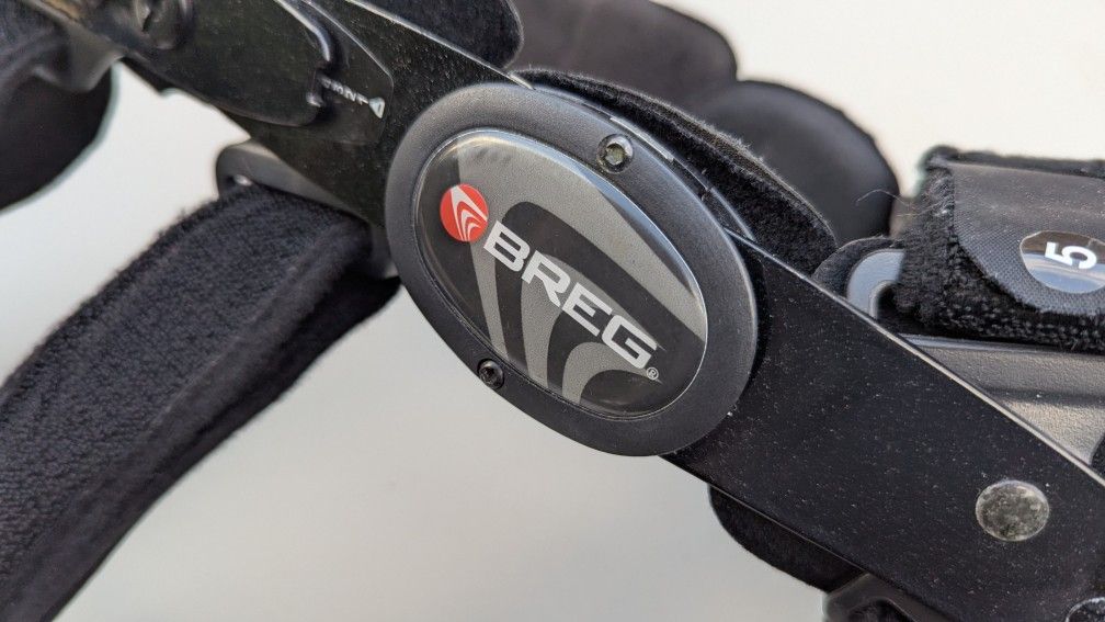 Hinged Knee Brace - Immobilization Support/Limited Range Of Motion..