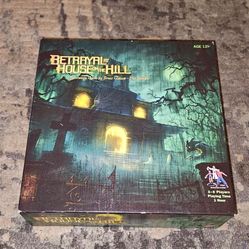 Betrayal at House on The Hill Board Game 2nd Edtion 100% Complete Exc. Condition