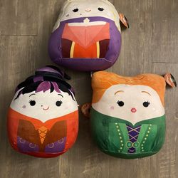Squishmallows 14-Inch Hocus Pocus Set - Sanderson Sisters Witches