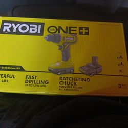 RYOBI 18 Volt 1 And 1/2 In Drill Driver Kit