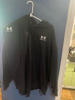 Set Under Armour Black Pullover Hoodie with joggers