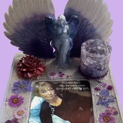 Handmade Resin Memorial For A Love One Who Died
