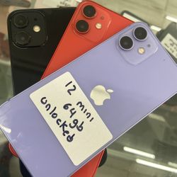 Purple  12 Mini . Cash Or $50 Down W Approval 
