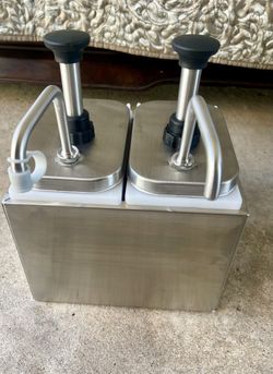 New 2D pump style condiment dispenser