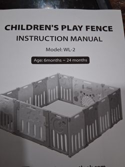 14 panels play fence