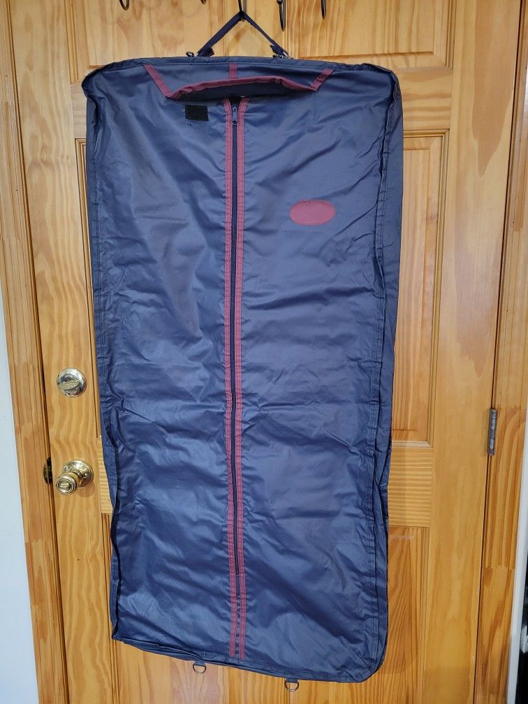 Navy Blue Garment Bag