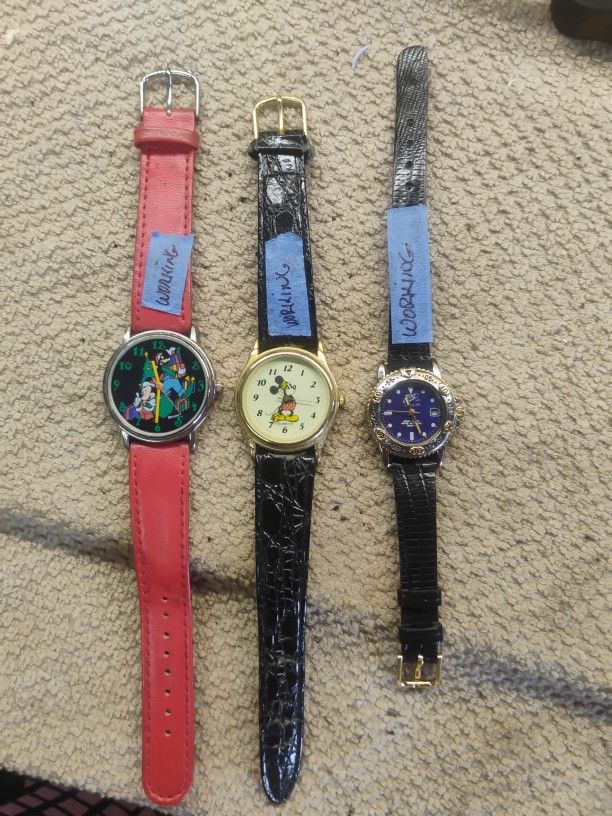 Working Vintage Collectibles Wristwatches