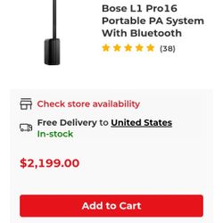 Bose L16 Pro