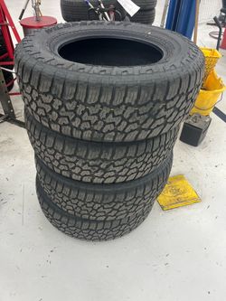 FALKEN WILDPEAK A/T3W All-Terrain Tire for Jeeps, 4x4 SUVs & Trucks in 285/65R18 Set Of 4 New Dealer Take Offs