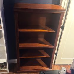 Wooden book shelf 