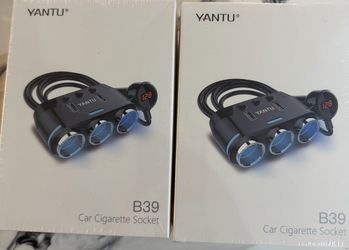 YANTU B39 Car  Cigarette  Socket With LED Voltage Display.