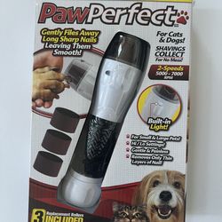 PAWPERFECT electric nail trimmer for animals