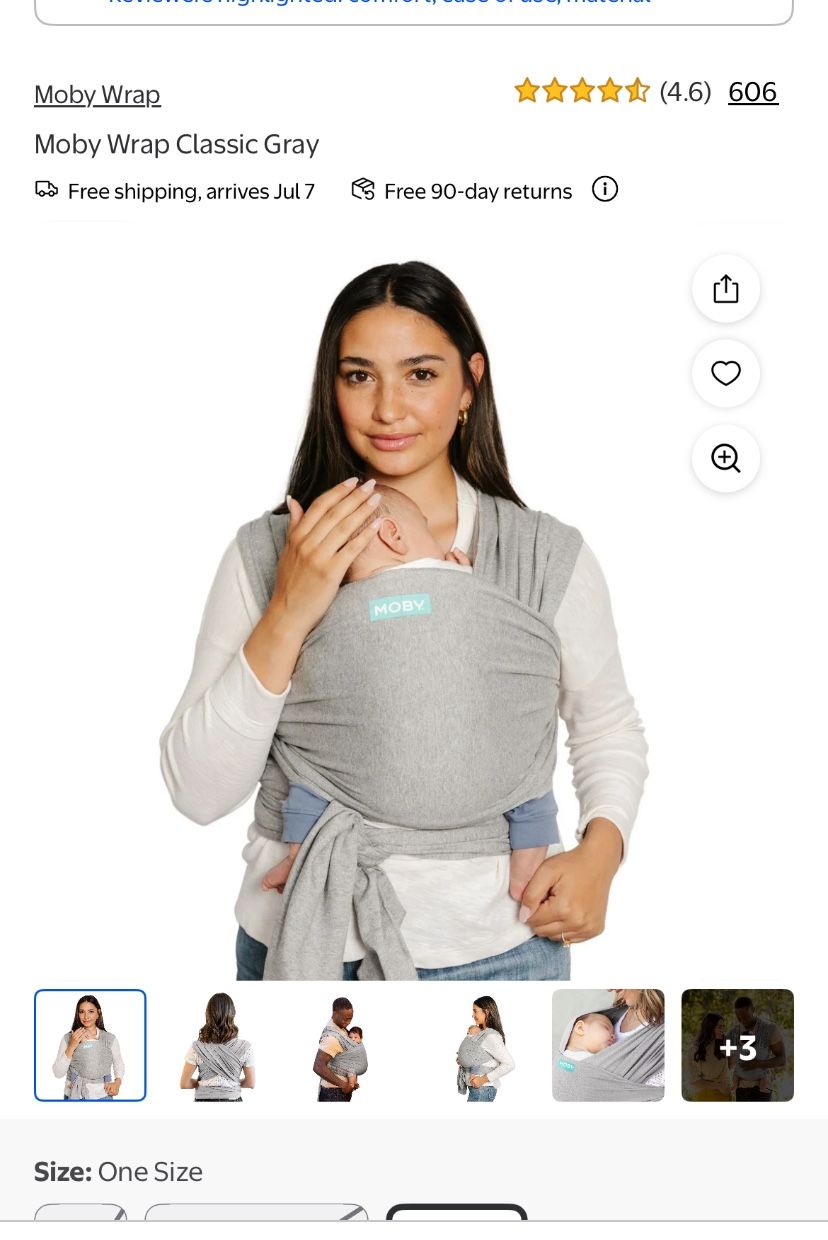 Moby Baby Strap